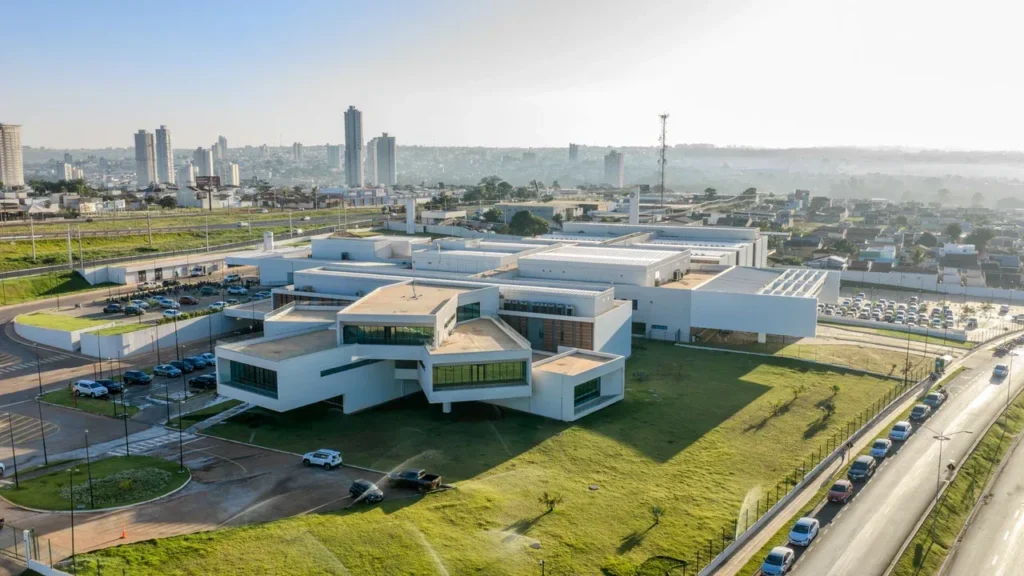 Hospital Municipal de Rio Verde, projeto Oliveira Araújo Engenharia